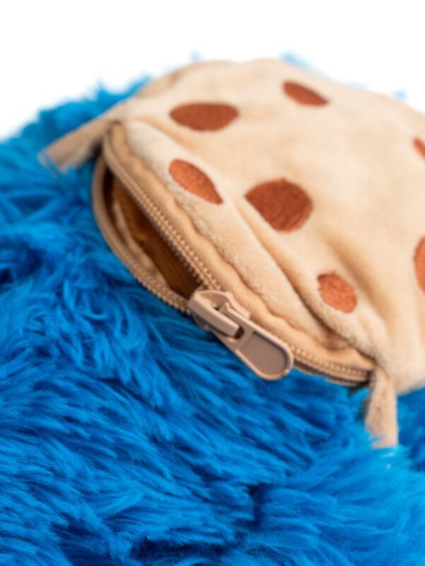 Gothicana By Emp "Cookie Monster" Backpack Blue-black By Sesame Street