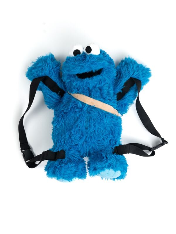 gothicana by emp "Cookie Monster" Backpack blue-black by Sesame Street