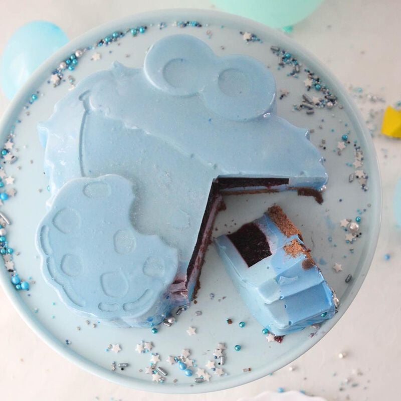 Gothicana By Emp "Cookie Monster" Baking Mould By Sesame Street