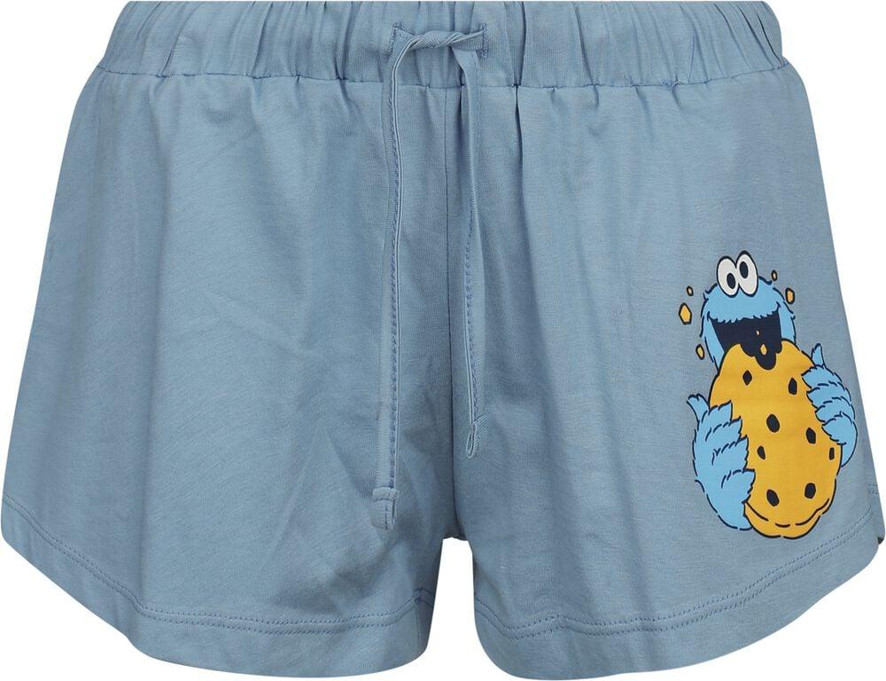 Gothicana By Emp "Cookie Monster - Cookie" Pyjama Blue By Sesame Street
