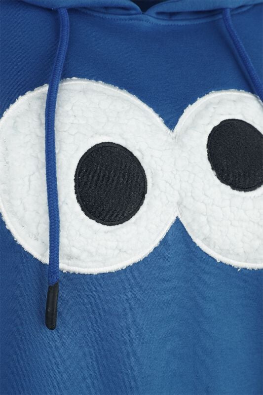 Gothicana By Emp "Cookie Monster" Hoodie Blue By Sesame Street