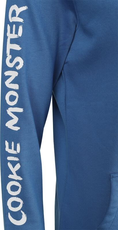 Gothicana By Emp "Cookie Monster" Hoodie Blue By Sesame Street