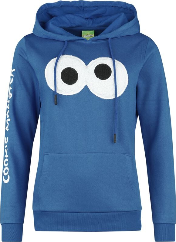 gothicana by emp "Cookie Monster" Hoodie blue by Sesame Street