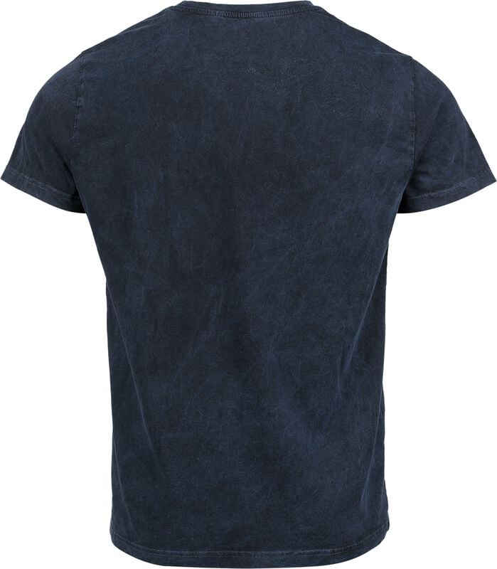 Gothicana By Emp "Cookie Monster - Moonlight" T-Shirt Blue By Sesame Street
