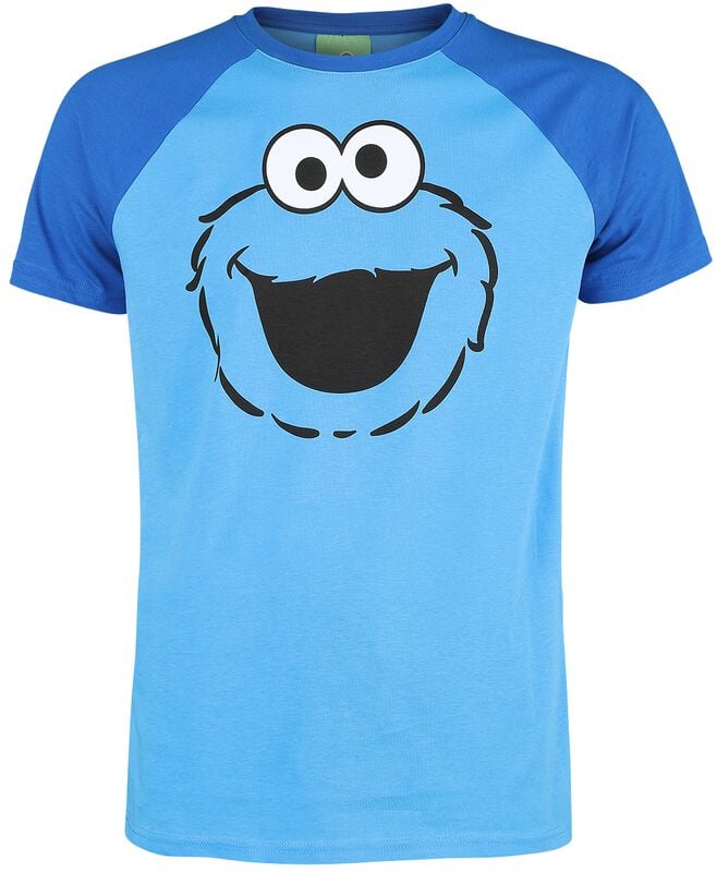 Gothicana By Emp "Cookie Monster" Pyjama Blue By Sesame Street
