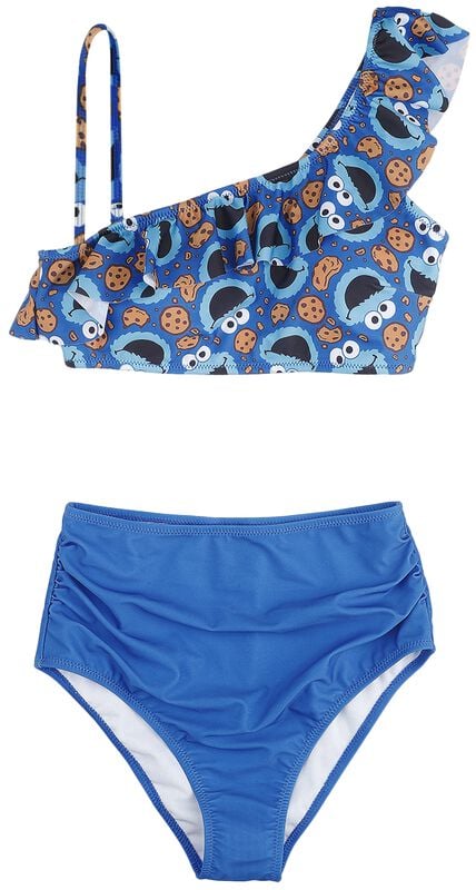 Gothicana By Emp "Cookie Universe" Bikini Set Blue By Sesame Street