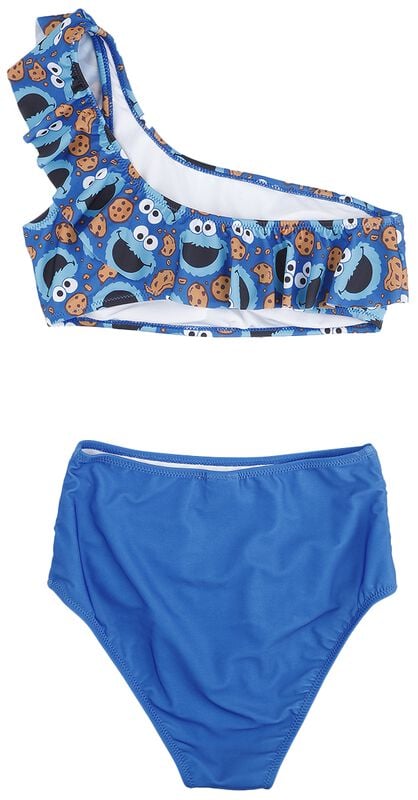 Gothicana By Emp "Cookie Universe" Bikini Set Blue By Sesame Street