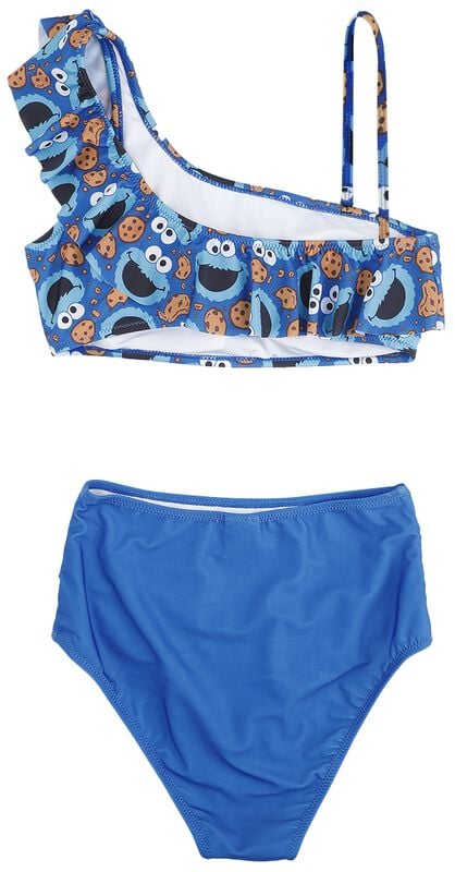 Gothicana By Emp "Cookie Universe" Bikini Set Blue By Sesame Street