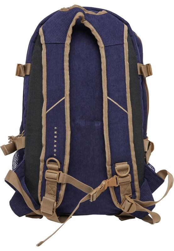 Gothicana By Emp "Cord Laptop Louis" Backpack Navy-beige By Forvert