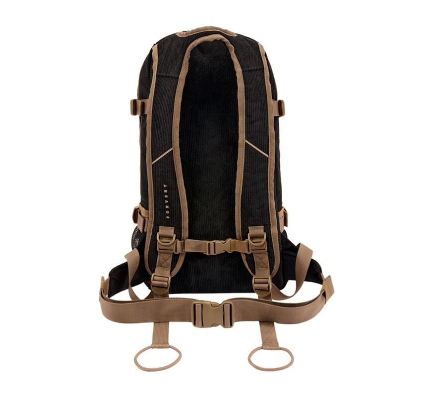 Gothicana By Emp "Cord Louis" Backpack Black-brown By Forvert