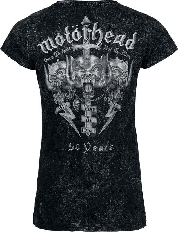 Gothicana By Emp "Core 50th" T-Shirt Grey By Motörhead