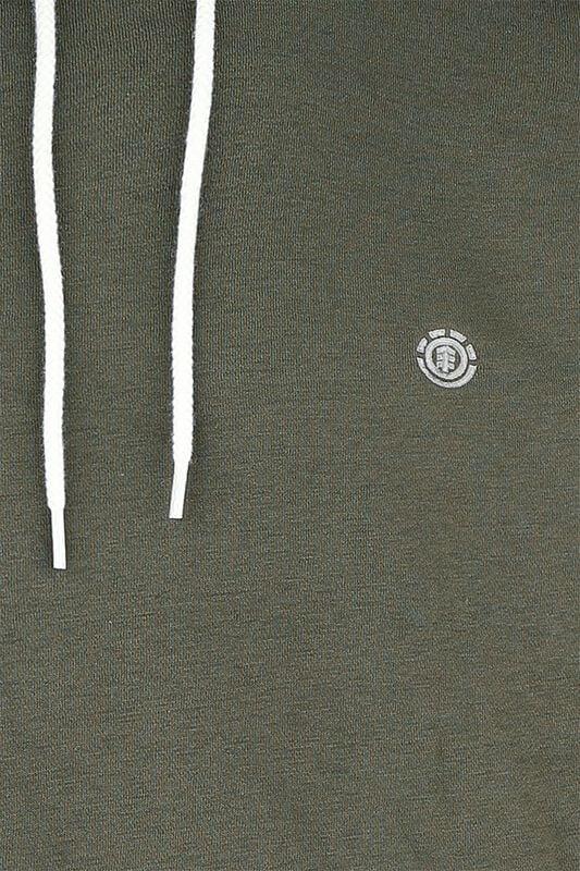 Gothicana By Emp "Cornell Classic Hood" Hoodie Olive By Element