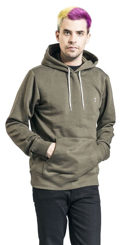 Gothicana By Emp "Cornell Classic Hood" Hoodie Olive By Element