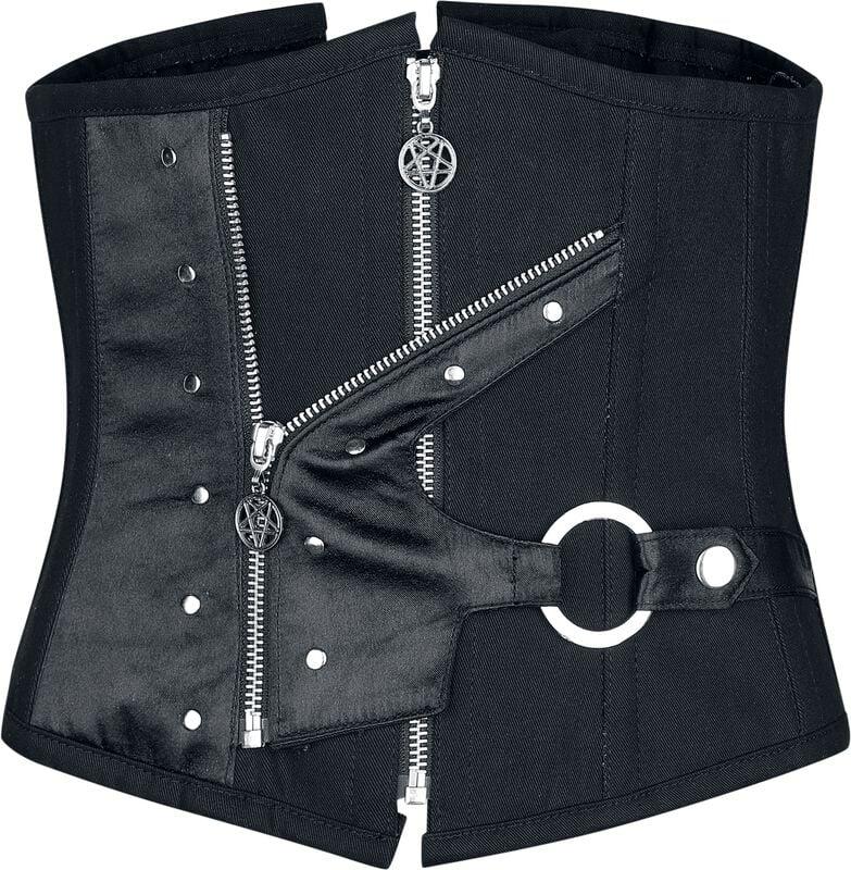 gothicana by emp "Corset" Corsage black by Gothicana by EMP