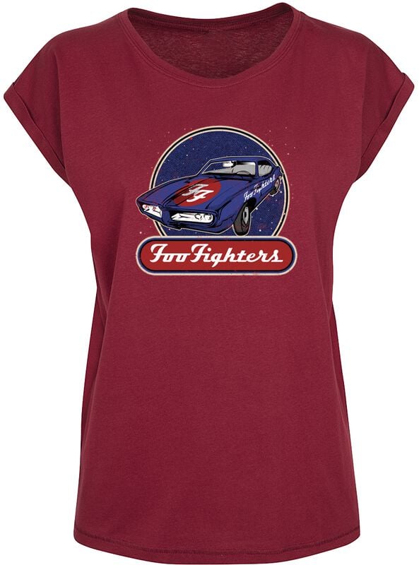 gothicana by emp "Corvette" T-Shirt burgundy by Foo Fighters