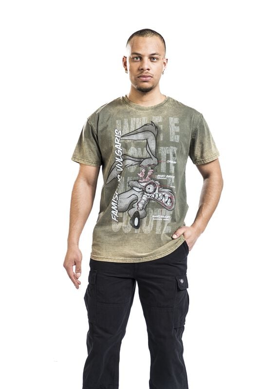 Gothicana By Emp "Coyote - Famishius Vulgaris" T-Shirt Multicolour By Looney Tunes