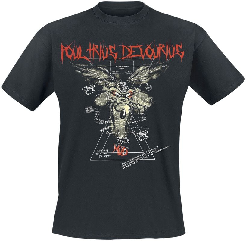 gothicana by emp "Coyote" T-Shirt black by Looney Tunes