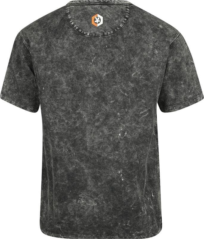 Gothicana By Emp "Coyote" T-Shirt Dark Grey By Looney Tunes