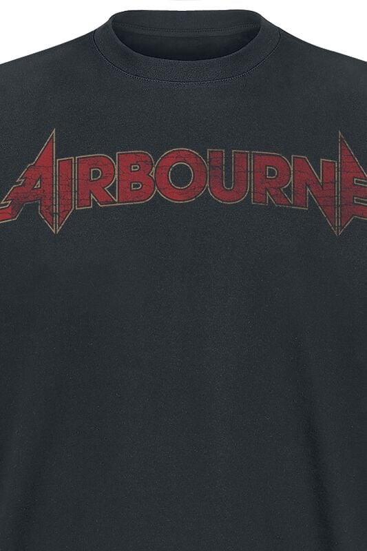 Gothicana By Emp "Cracked Logo" T-Shirt Black By Airbourne