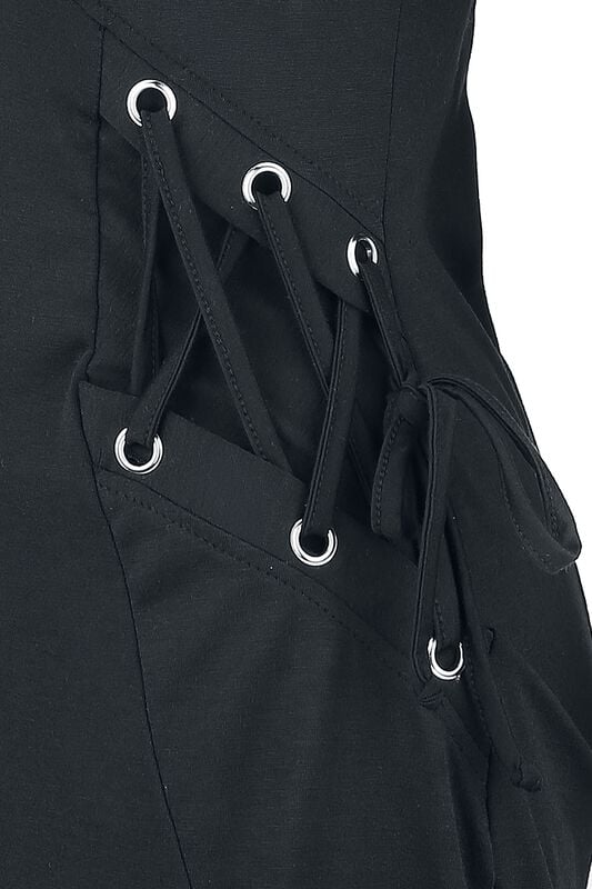 Gothicana By Emp "Crave Top" Mini Dress Black By Innocent