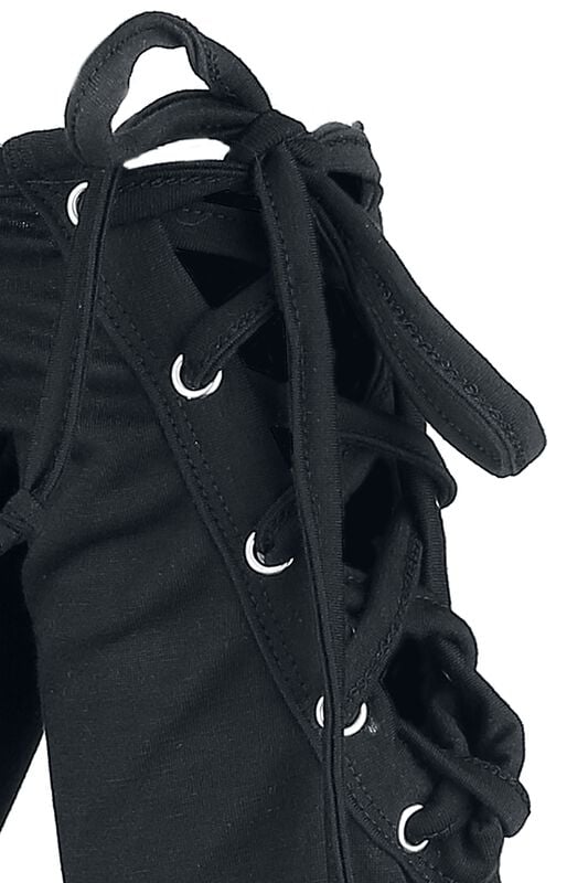 Gothicana By Emp "Crave Top" Mini Dress Black By Innocent