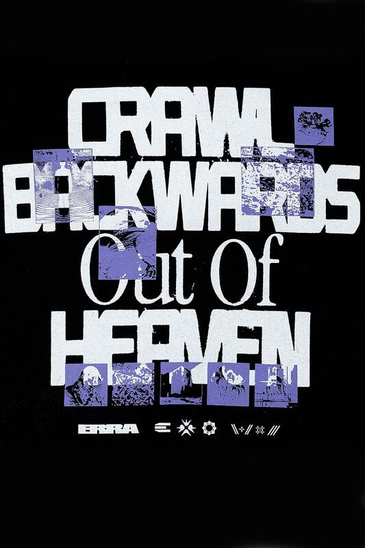 Gothicana By Emp "Crawl Backwards" Hoodie Black By Erra