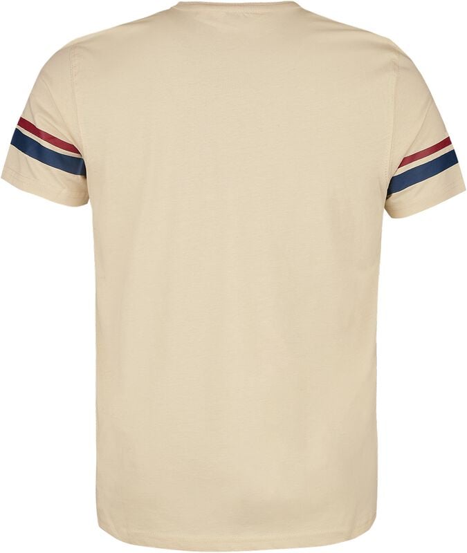 Gothicana By Emp "CREICH" T-Shirt Sand By Lonsdale London