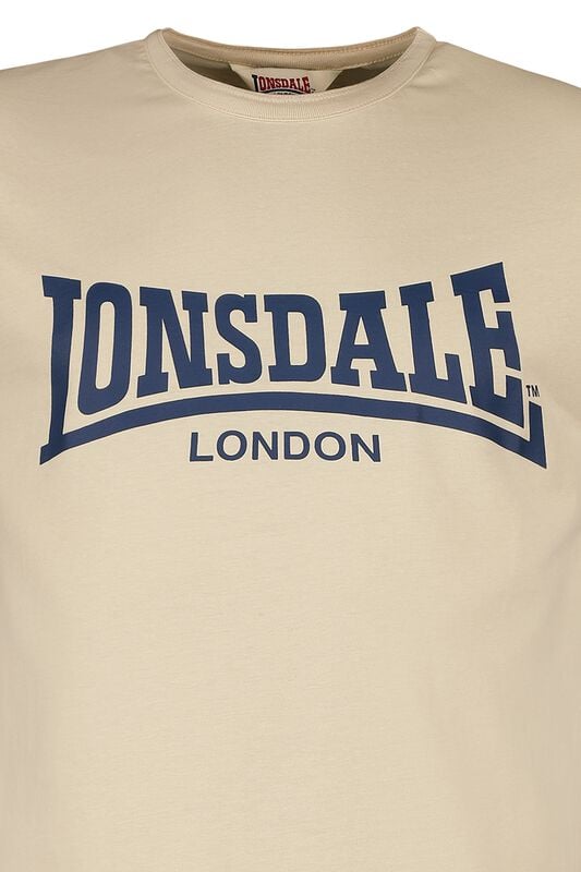 Gothicana By Emp "CREICH" T-Shirt Sand By Lonsdale London