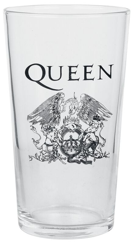 gothicana by emp "Crest" Beer Glass transparent by Queen