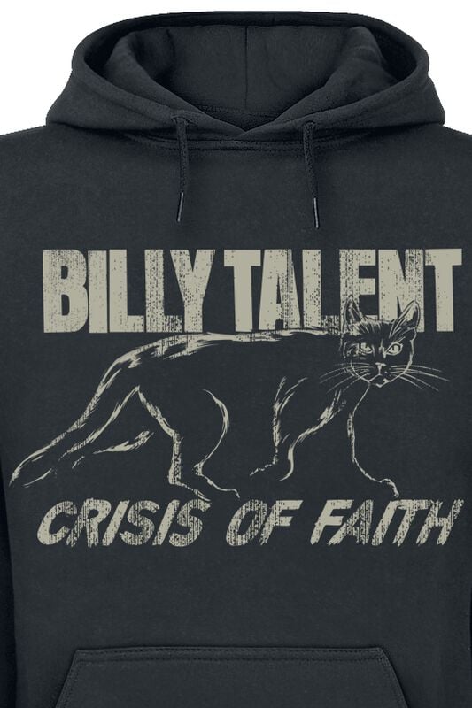 Gothicana By Emp "Crisis Of Faith Skull" Hoodie Black By Billy Talent