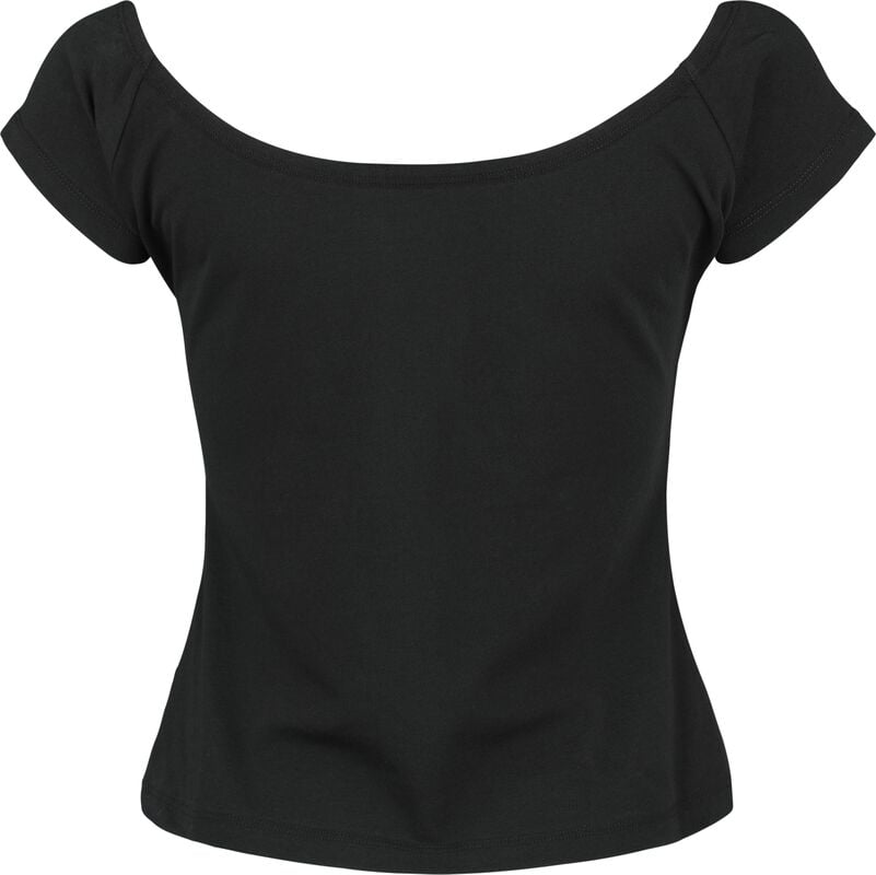 Gothicana By Emp "Crop Top" T-Shirt Black By Black Premium By EMP