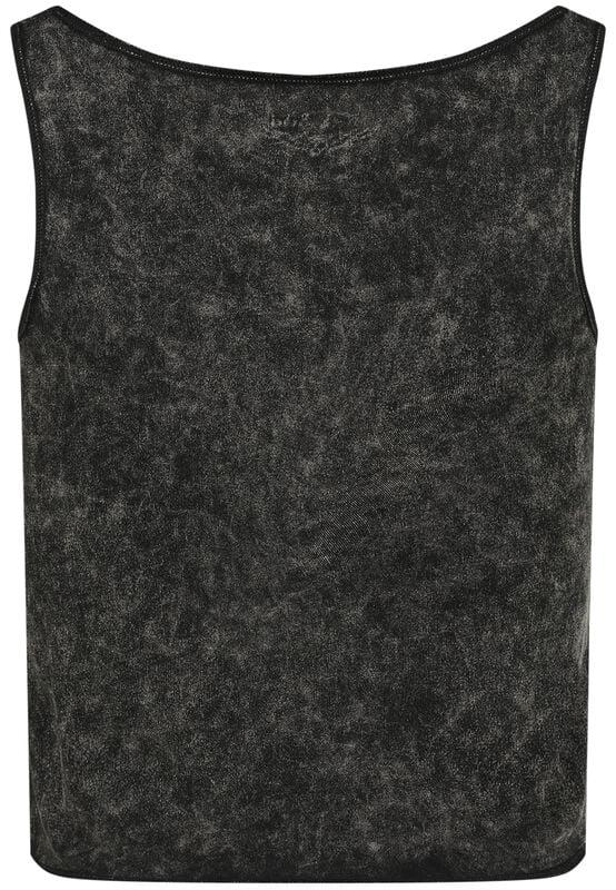 Gothicana By Emp "Cropped Top" Top Black By Rock Rebel By EMP
