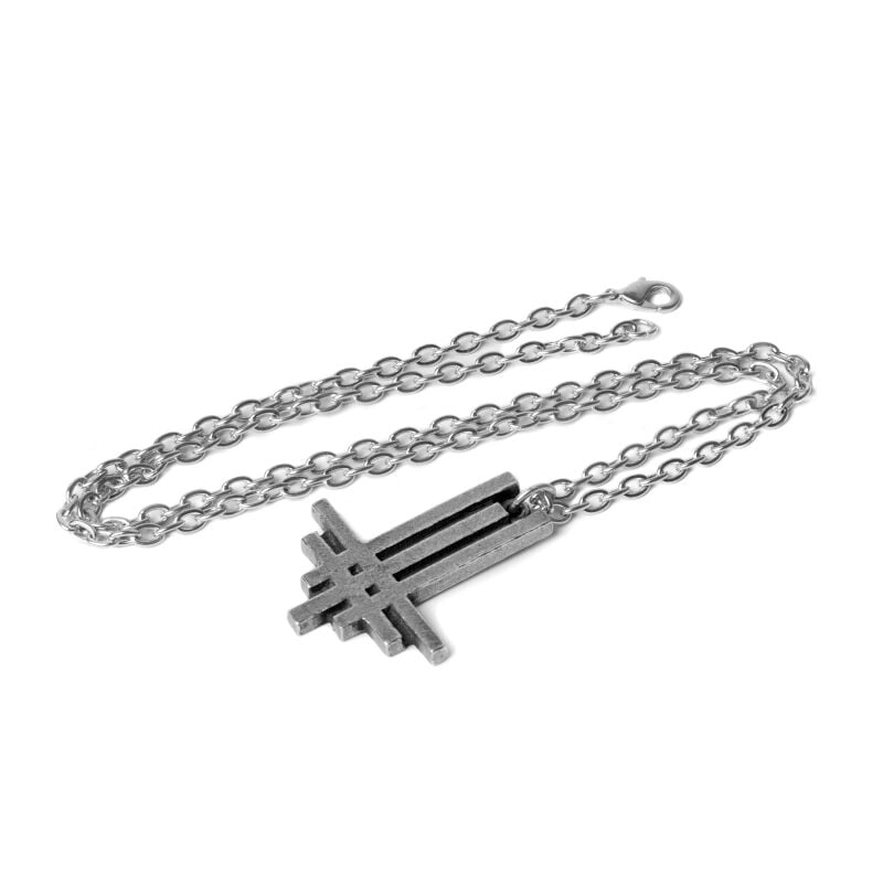 Gothicana By Emp "Cross" Pendant Silver-coloured By Behemoth