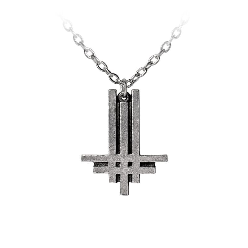 gothicana by emp "Cross" Pendant silver-coloured by Behemoth