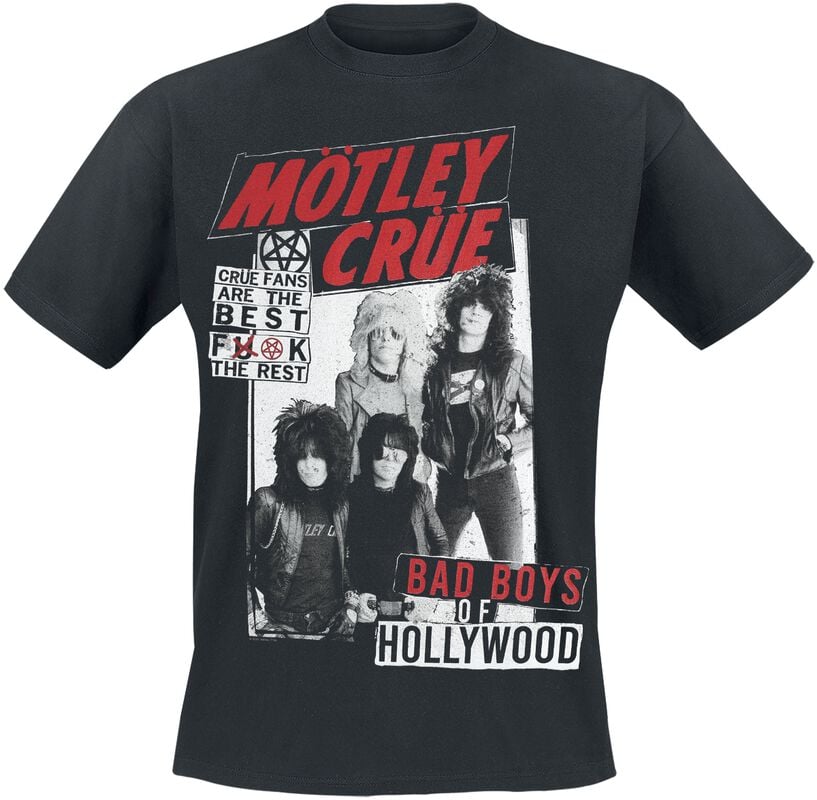 gothicana by emp "Crue Fans" T-Shirt black by Mötley Crüe