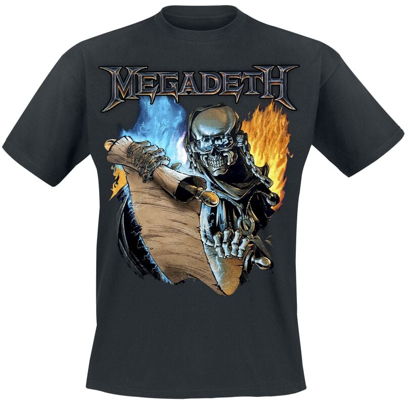 gothicana by emp "Cryptic Writings Vintage" T-Shirt black by Megadeth