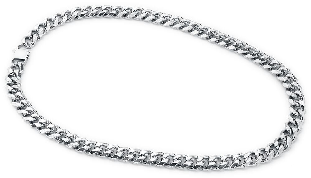 Gothicana By Emp "Curb Chain" Necklace Silver-coloured By EtNox Hard And Heavy
