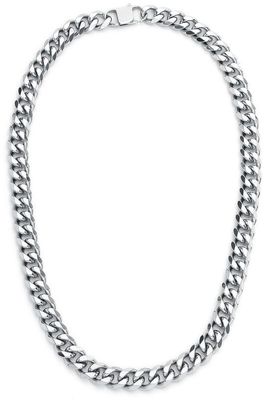 gothicana by emp "Curb Chain" Necklace silver-coloured by etNox hard and heavy