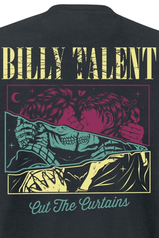 Gothicana By Emp "Cut The Curtains" T-Shirt Black By Billy Talent