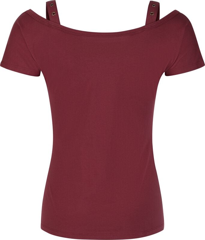 Gothicana By Emp "DA Grunge Collection - Sign Up For The DA" T-Shirt Dark Red By Harry Potter