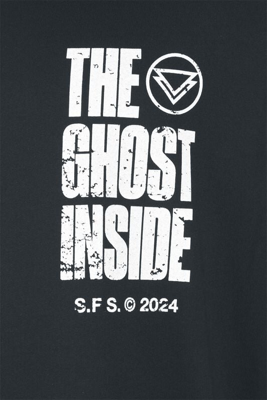 Gothicana By Emp "Dagger & Wolf - Oversized" T-Shirt Black By The Ghost Inside