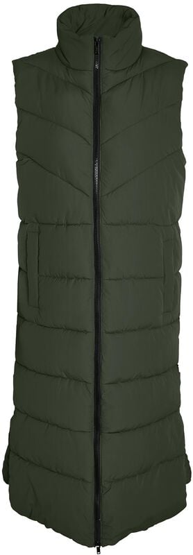 gothicana by emp "Dalcon X-long gilet FWD" Vest green by Noisy May
