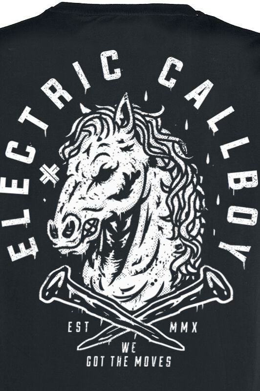 Gothicana By Emp "Dark Horse" T-Shirt Black By Electric Callboy
