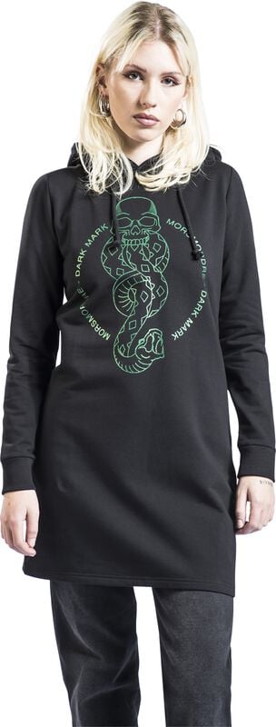 Gothicana By Emp "Dark Mark" Midi Dress Black By Harry Potter