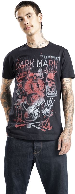 Gothicana By Emp "Dark Mark" T-Shirt Black By Harry Potter