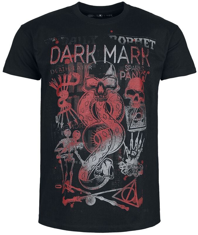 gothicana by emp "Dark Mark" T-Shirt black by Harry Potter