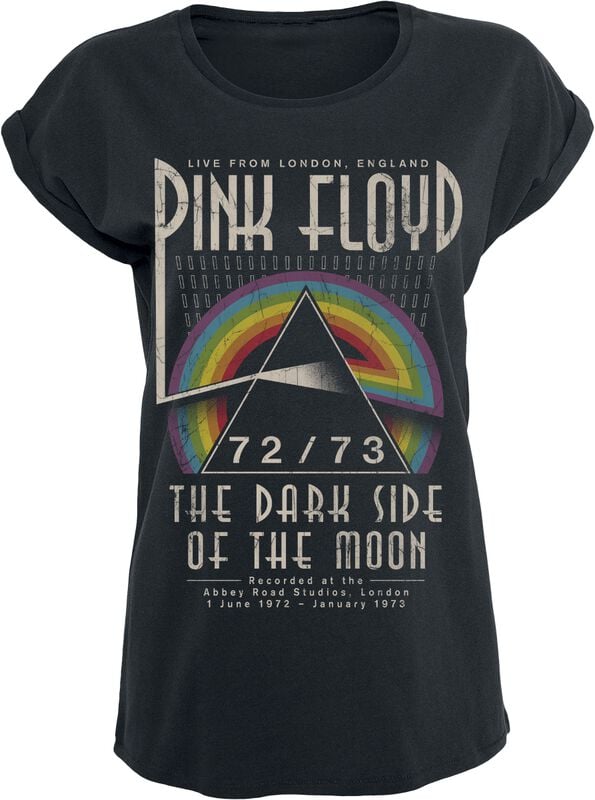 gothicana by emp "Dark Side - Circle" T-Shirt black by Pink Floyd