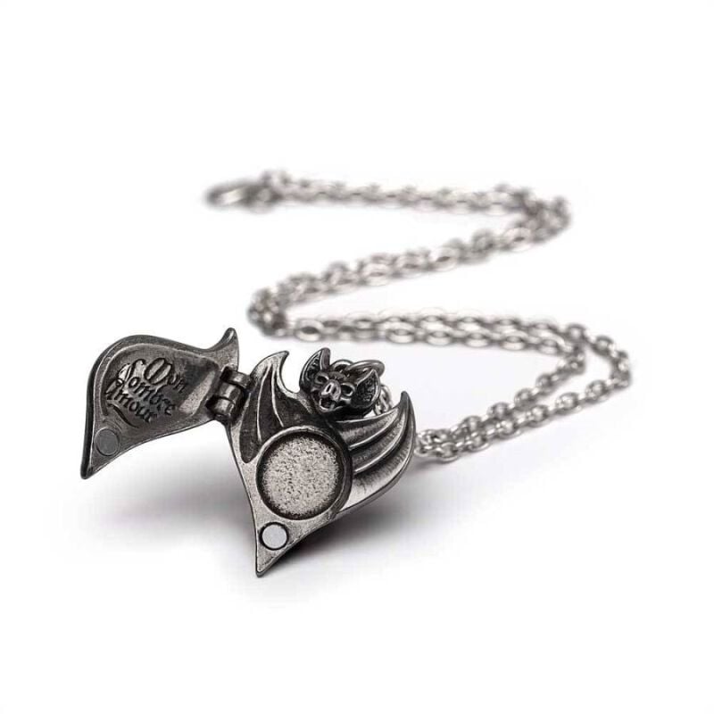 Gothicana By Emp "Darken Heart Locket" Necklace By Alchemy Gothic