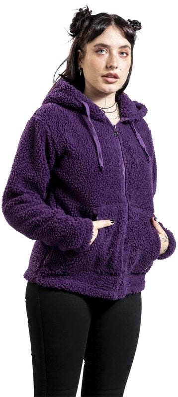 Gothicana By Emp "Day And Night" Hoodie Jacket Lilac By RED By EMP