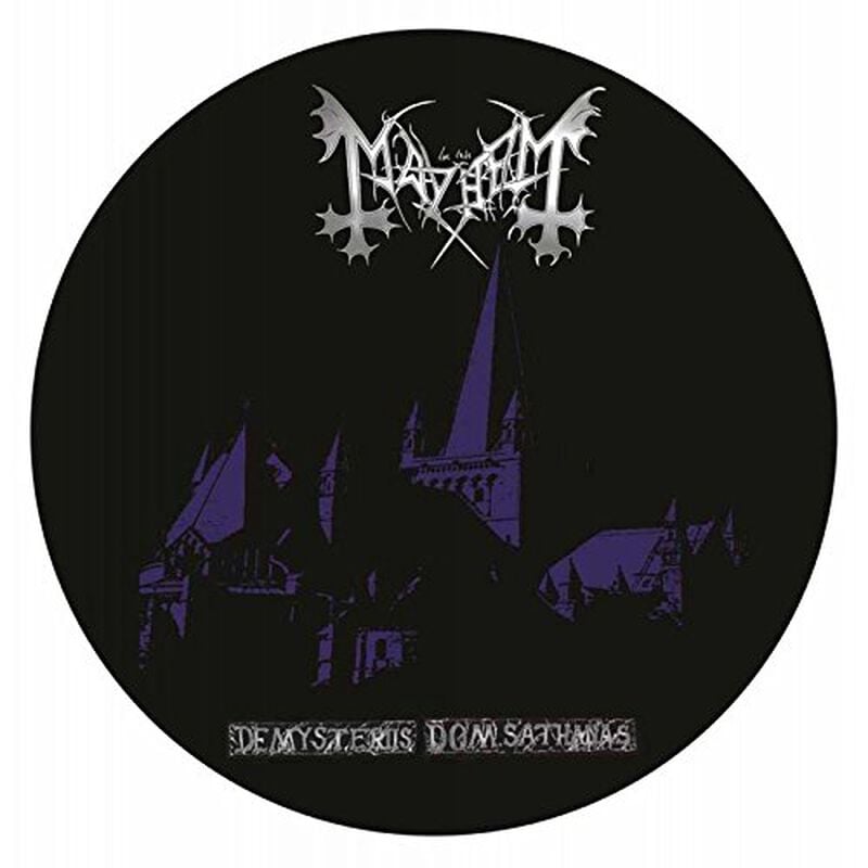 gothicana by emp "De Mysteriis Dom Sathanas" LP Picture by Mayhem